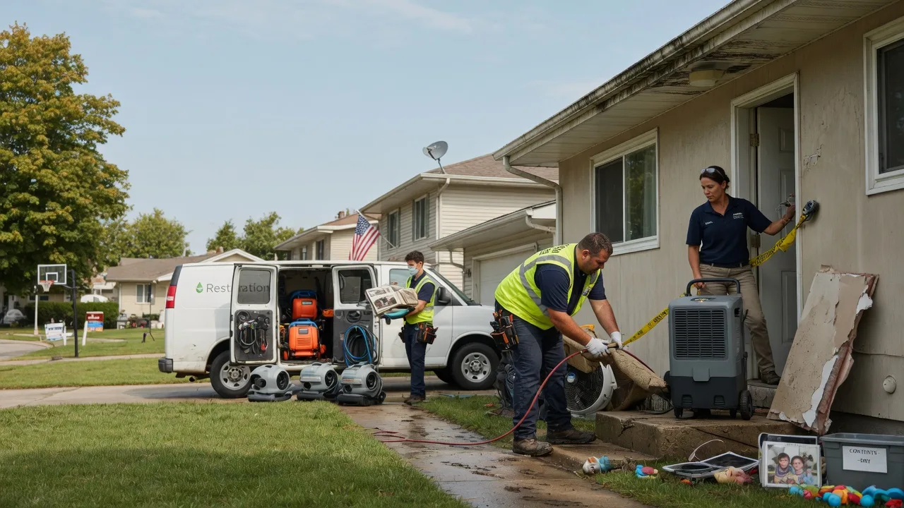 Water Damage Restoration in Orestes, IN near me